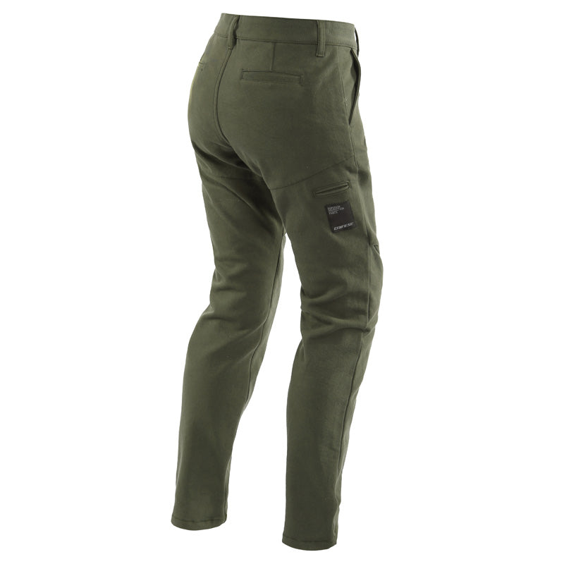 DAINESE CHINOS LADY TEX PANTS - OLIVE (29) 2755145-118-29