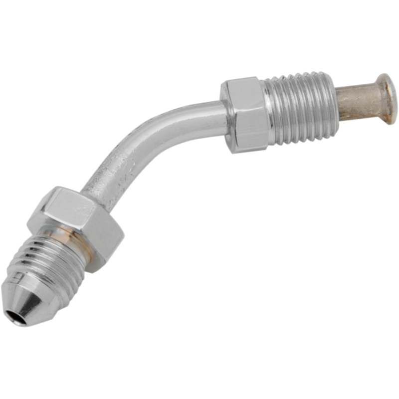 DRAG SPECIALTIES 3/8-24 45 DEGREE ADAPTER FITTING 281