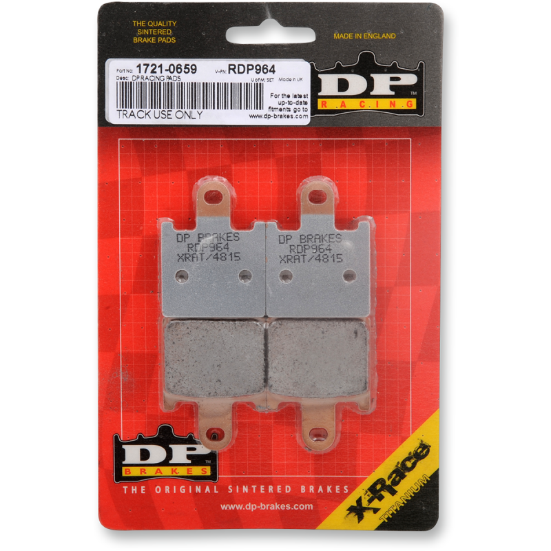 DP BRAKES BRAKE PAD DP RDP964 RDP964