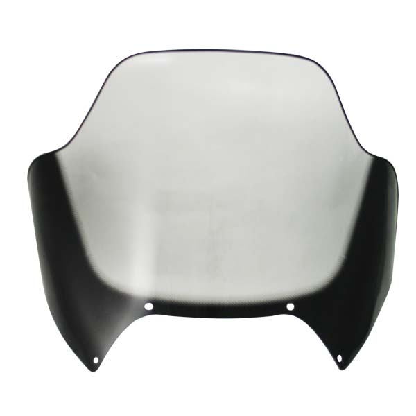 SNO-STUFF WINDSHIELD ARCTIC CAT 18.5" BLACK GRAPHICS ON CLEAR STANDARD 450-172-10