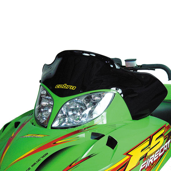 COBRA WINDSHIELD 14.25" BLACK ARCTIC CAT 12421