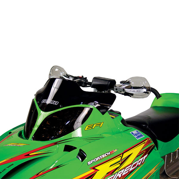 COBRA WINDSHIELD 7" BLACK ARCTIC CAT 12410
