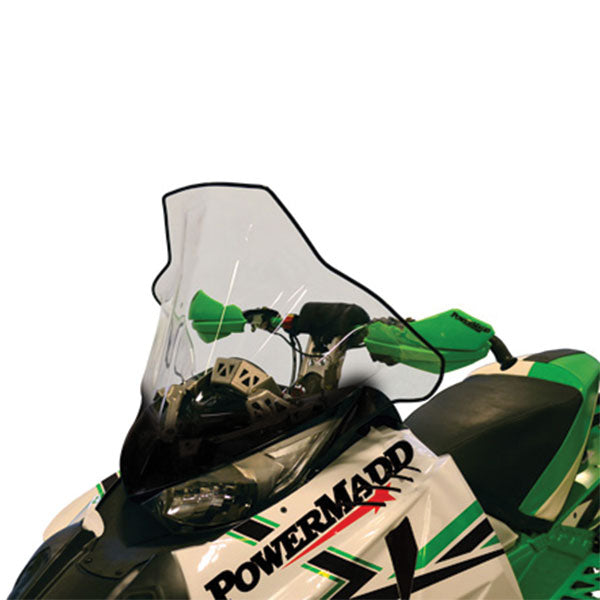 COBRA WINDSHIELD 19" BLACK GRAPHIC ON CLEAR ARCTIC CAT 12040