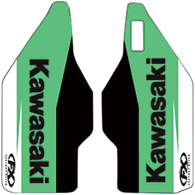 FACTORY EFFEX 09-16 KX250F/450F OEM LOWER FORK DECAL (16) 19-40126