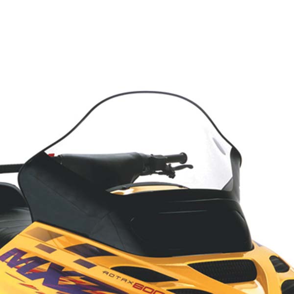 COBRA WINDSHIELD 15.5" CLEAR WITH BLACK SKI-DOO 13251