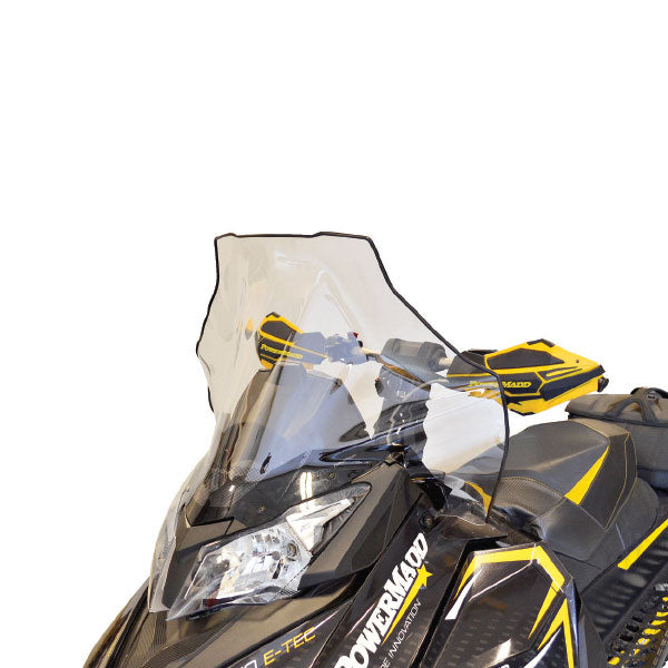 COBRA WINDSHIELD 17" CLEAR WITH BLACK GRAPHIC SKI-DOO 13530