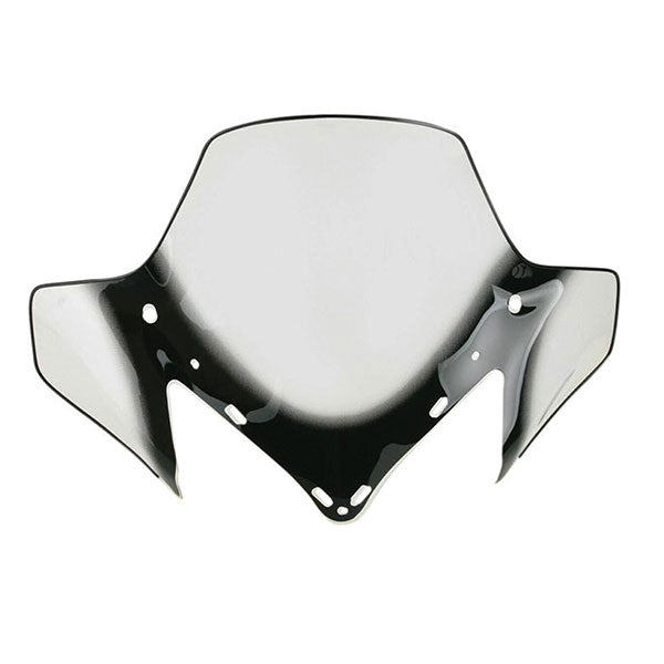 SNO-STUFF WINDSHIELD 15.5" BLACK GRAPHIC ON CLEAR YAMAHA 450-651-10