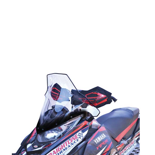 COBRA WINDSHIELD 17" CLEAR WITH BLACK FADE ARCTIC CAT 14530