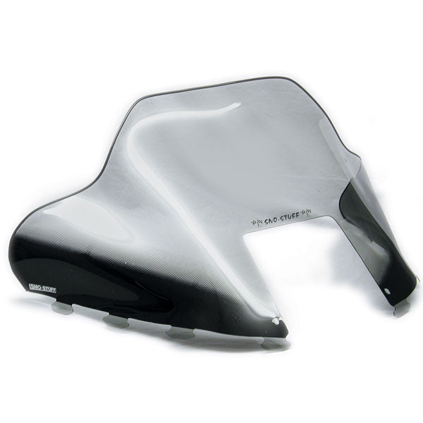 SNO-STUFF WINDSHIELD 17.5" BLACK GRAPHIC ON SMOKE POLARIS 479-200-03