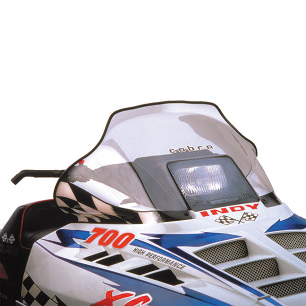 COBRA WINDSHIELD 14" CLEAR WITH RACER GRAPHICS POLARIS 11132