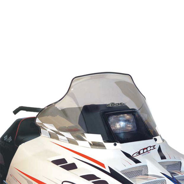 COBRA WINDSHIELD 11.5" TINT WITH WHITE CHECKS POLARIS 11133