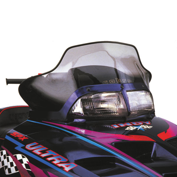 COBRA WINDSHIELD 13.5" TINT WITH BLACK GRAPHIC POLARIS 11430