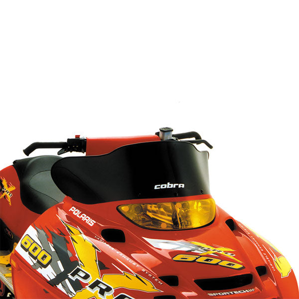 COBRA WINDSHIELD 8.5" BLACK POLARIS 11511