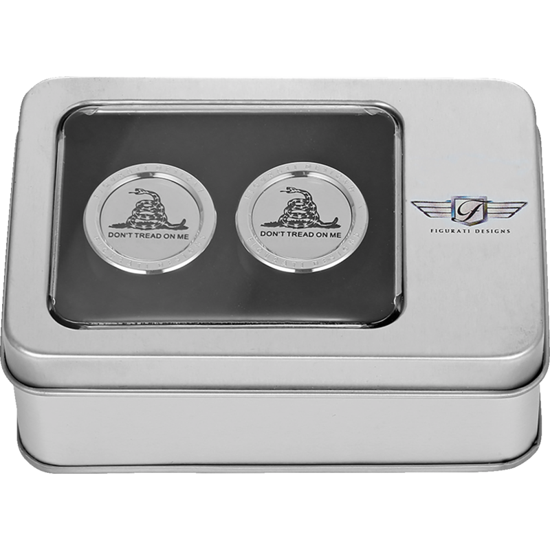 FIGURATI DESIGNS ND MAG DOCKING COVERS SILVER WITH DTOM-27.2X32MM FD40-DC-27.2/32-SS