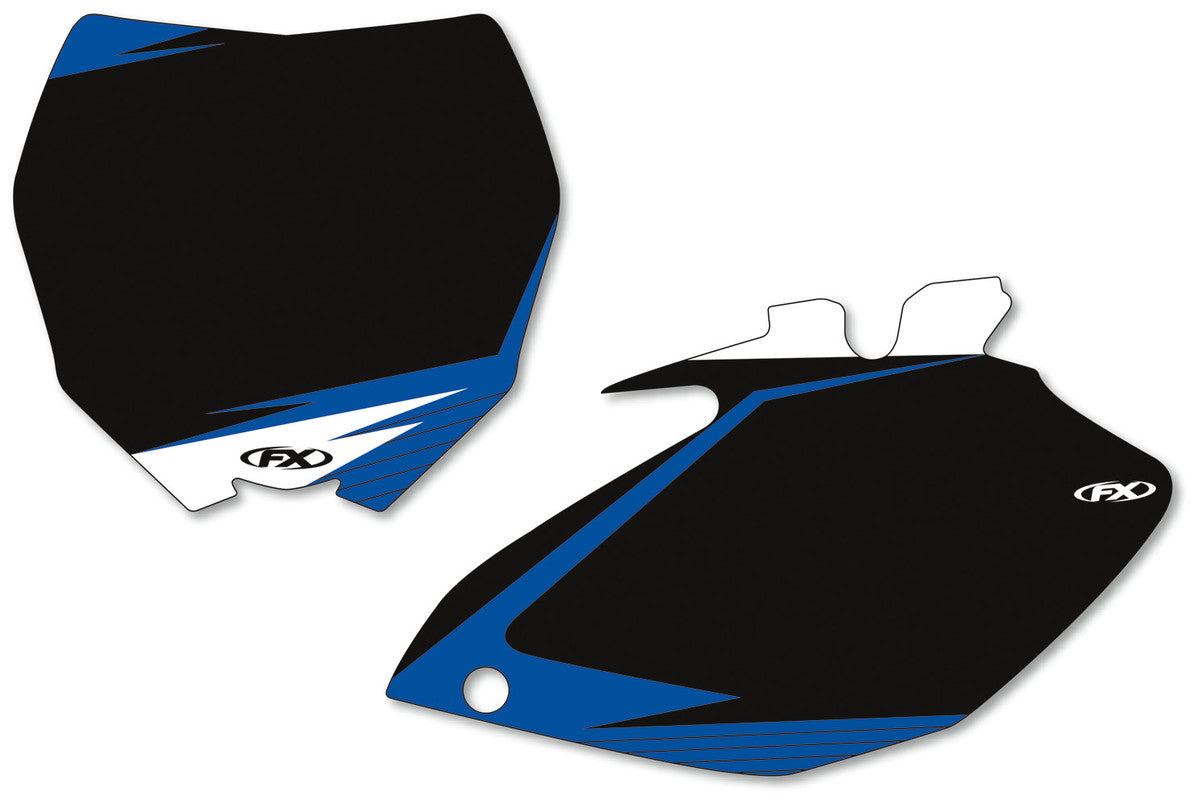 FACTORY EFFEX 18-22 YZ450F PRE-CUT NUM PLATE BLK (18) 13-64240