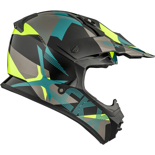 CKX HELM TX228 LORD GR/HI-VIZ YE GLOSS S CKX 516502