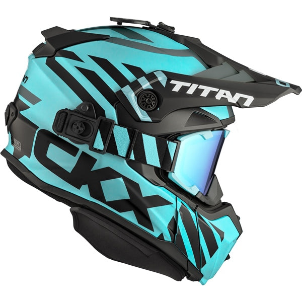 CKX HELM TITAN DL MARKS TUR/BK MAT L 517064