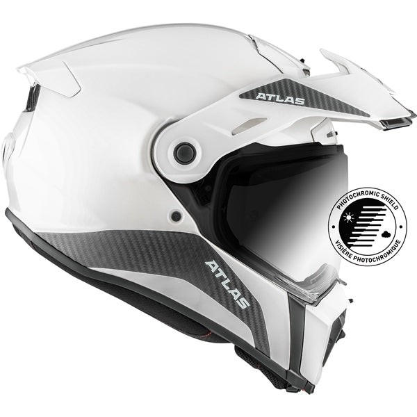 CKX HELM ATLAS SLP SOLID CARB WH GLOSS M 517333