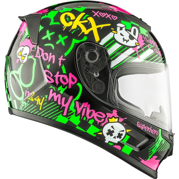 CKX HELM RR24Y STREET GR/PR GLOSS L 517424