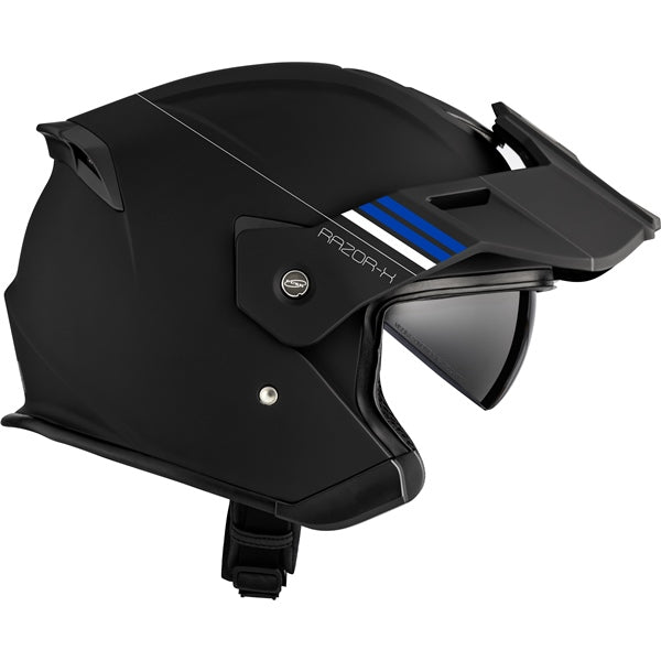 CKX HELM RAZOR-X SPARK BL MAT 2XL 517466