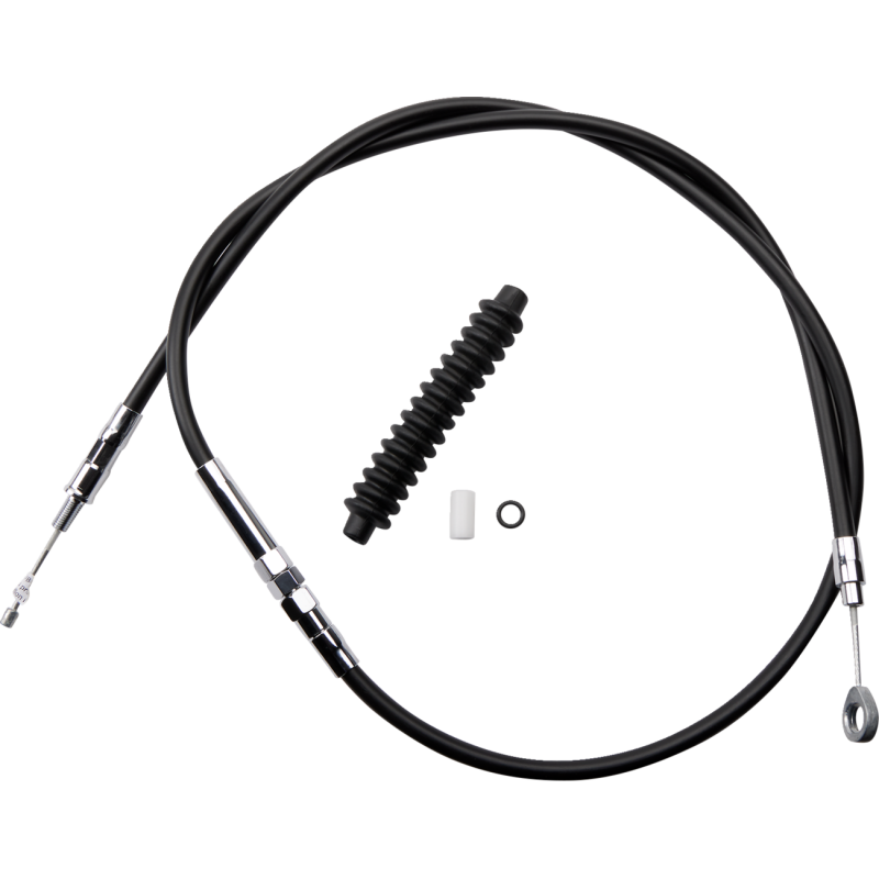 DRAG SPECIALTIES BLACK S/TAIL HE CLUTCH CABLE 4321700HE