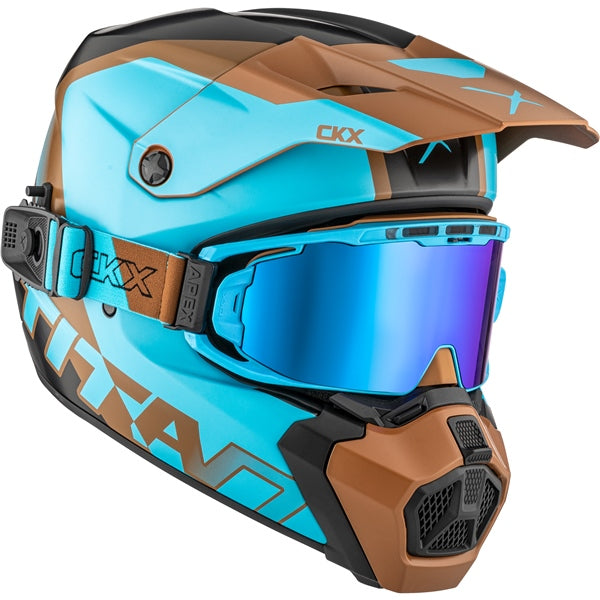 CKX HELM TITAN AMS DL NUNAVUT BL/PECAN MAT M 518303