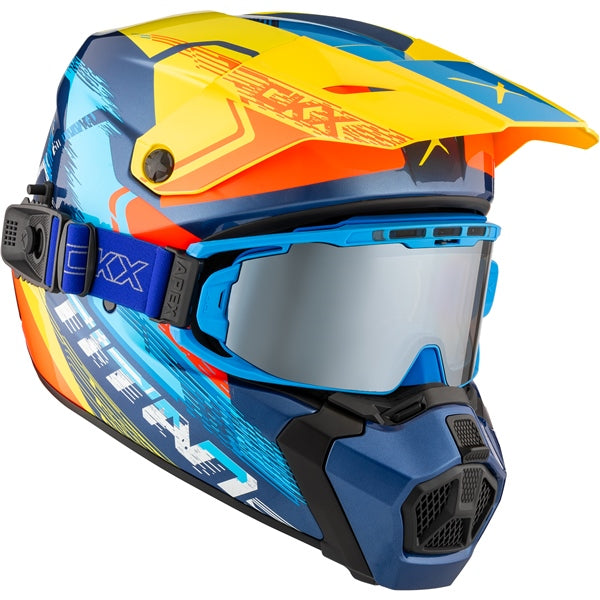 CKX HELM TITAN AMS DL CONCO BL/YERD GLOS XL 518325
