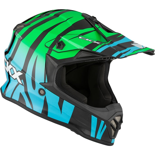 CKX HELM TX019Y ZOO BL/GR GLOSS XL CKX 518465