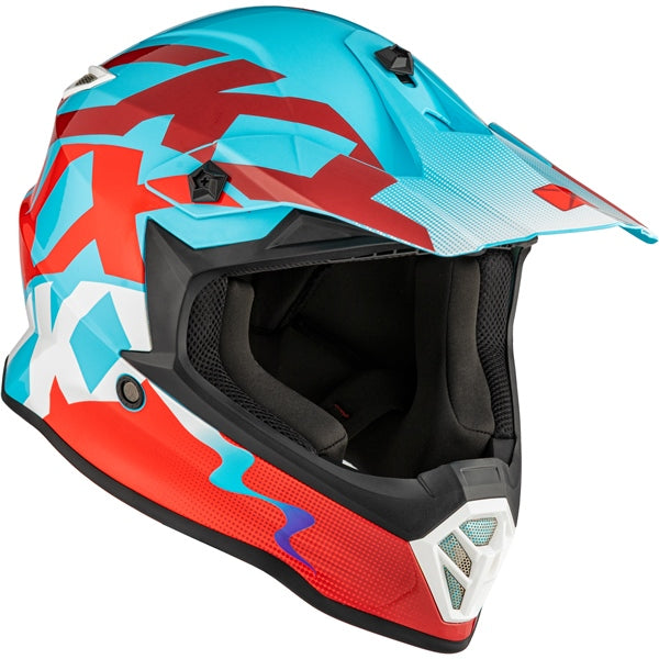 CKX HELM TX019Y HOWL BL/RD GLOSS L 519164