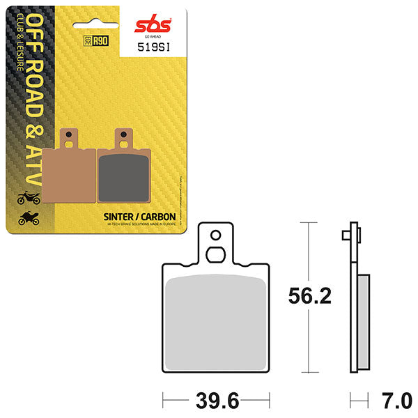 SBS ATV/UTV SINTER BRAKE PAD  6240519100