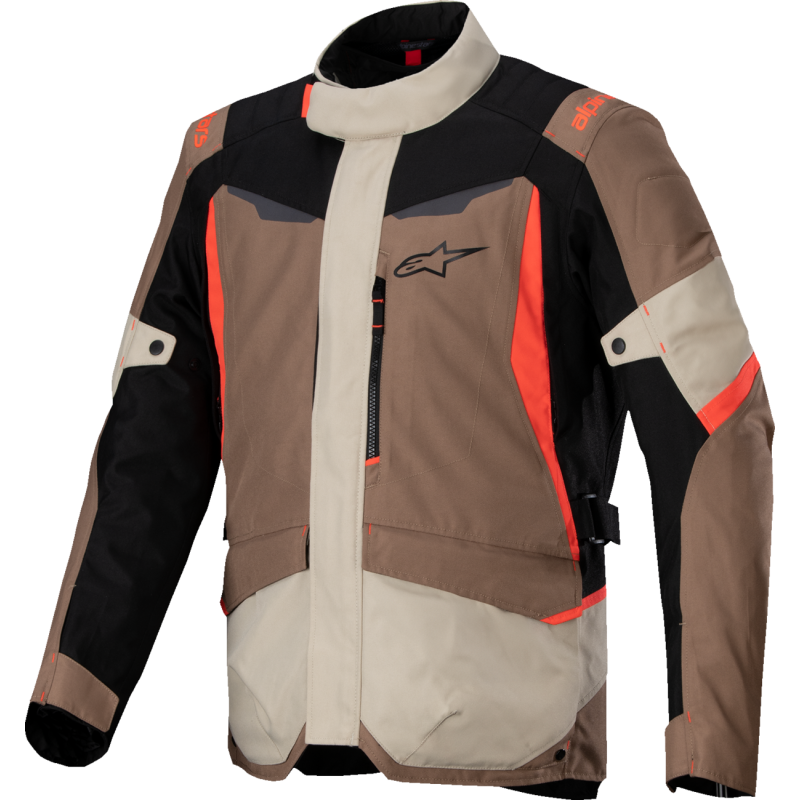 ALPINESTARS (ROAD) JACKET ST-1 WP KHAKI/SAND/BLK/RED 2XL 3200625-866-2XL