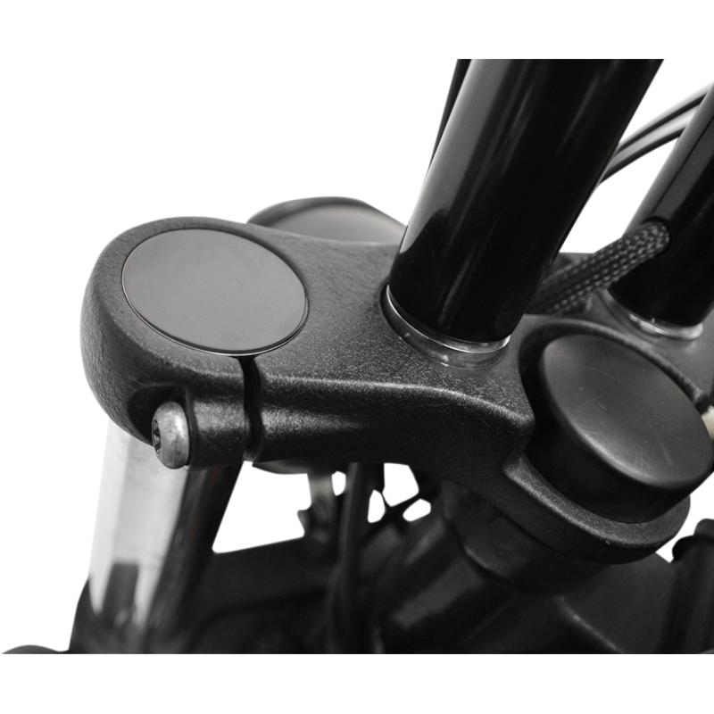 LA CHOPPERS CAPS FRK FLSH MNT 49MM BK LA-7504-49B