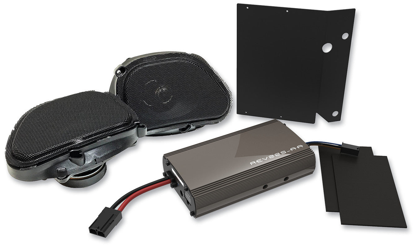 HOGTUNES 225 WATT AMP WITH 5X7" AA SERIES SPEAKERS FOR 98-13 FLTR 225 RG KIT-AA