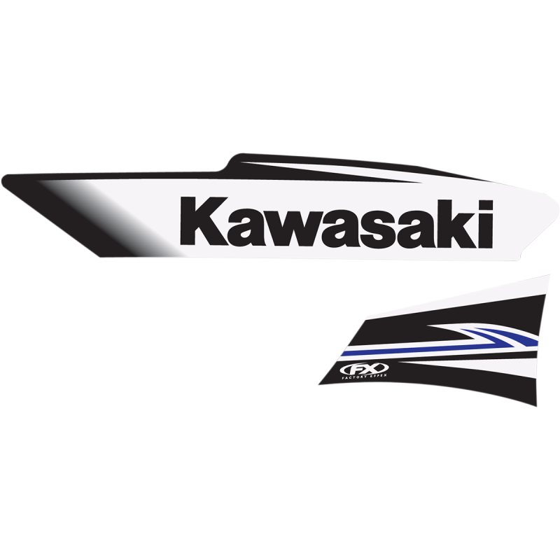 FACTORY EFFEX 00-21 KX65 (11) OEM SHROUD DECAL KIT 14-05116