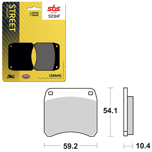 SBS ATV/UTV CERAMIC BRAKE PAD  6190523100
