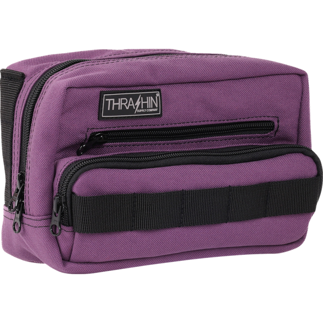 THRASHIN SUPPLY CO. BAG HANDLEBAR TSC PLUS PURPLE THB-0027