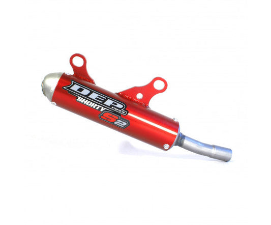 SPECIAL ORDER DEP Pipes GG MC 125 21-23 HVA TC 19-22 KTM 150 SX SHORTY  RED SILENCER DEPG2119 