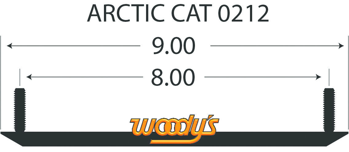 WOODYS STANDARD WEAR BAR RUA-0212-1