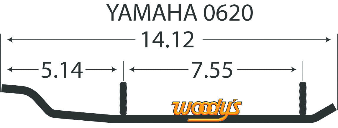 WOODYS 4"X 60 TURN  1 1/2" END EYV3-0620-1
