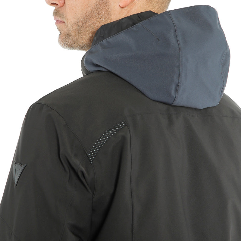 DAINESE MAYFAIR D-DRY JACKET EBONY/BLACK/BLACK 1654621-68C-46