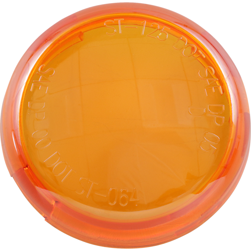 DRAG SPECIALTIES 02-UP FXST/FXD/XL AMBER T/SIGN LENS EA DS-280517 DS280517