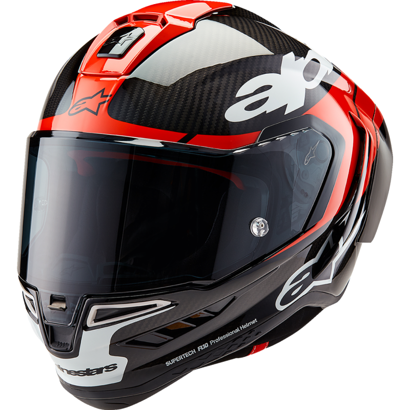 ALPINESTARS (ROAD) S-R10 ELEMENT HELMET CARB/R/W XL 8200324-1363-XL