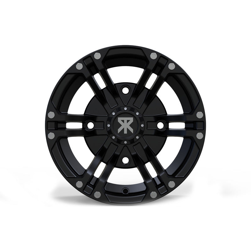 TRAXION TRAXION X-3 WHEEL  12X7 4/110 4+3 (BLACK) 12XB310