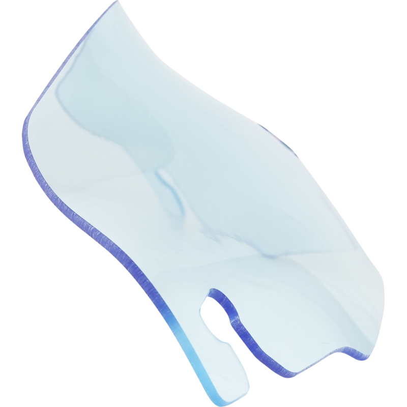 KLOCK WERKS WINDSHIELD FLR 3.5 BL ICE KWW-01-0657