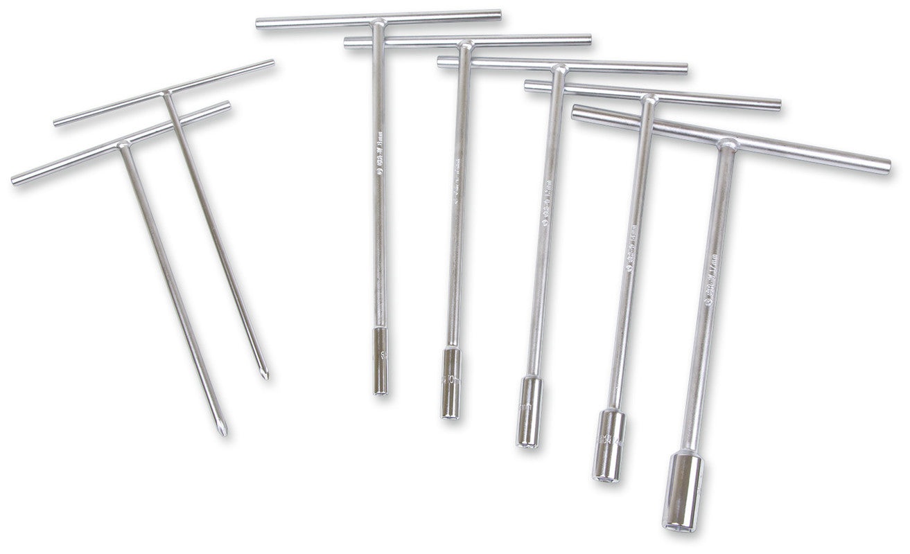 MOTORSPORT PRODUCTS T-HANDLE COMBINATION SOCKET SET 76055