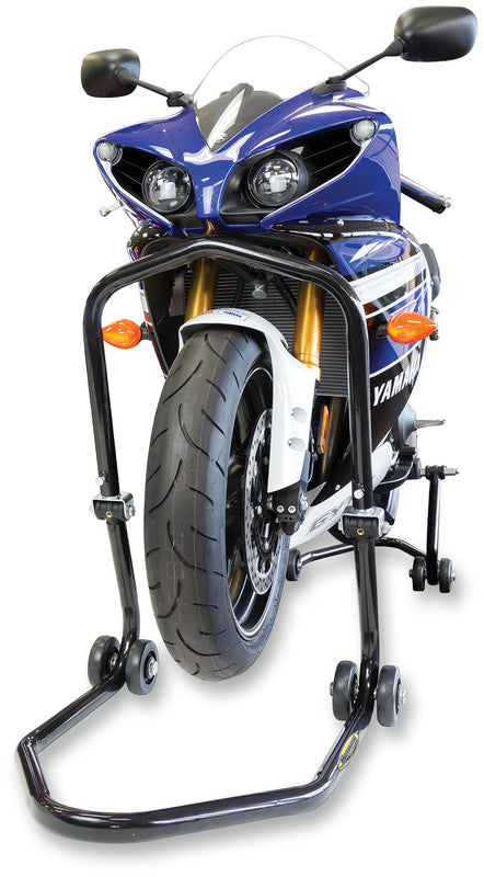 MOTORSPORT PRODUCTS SPORT BIKE TRIPLE TREE LIFT STAND BLACK 92-8331