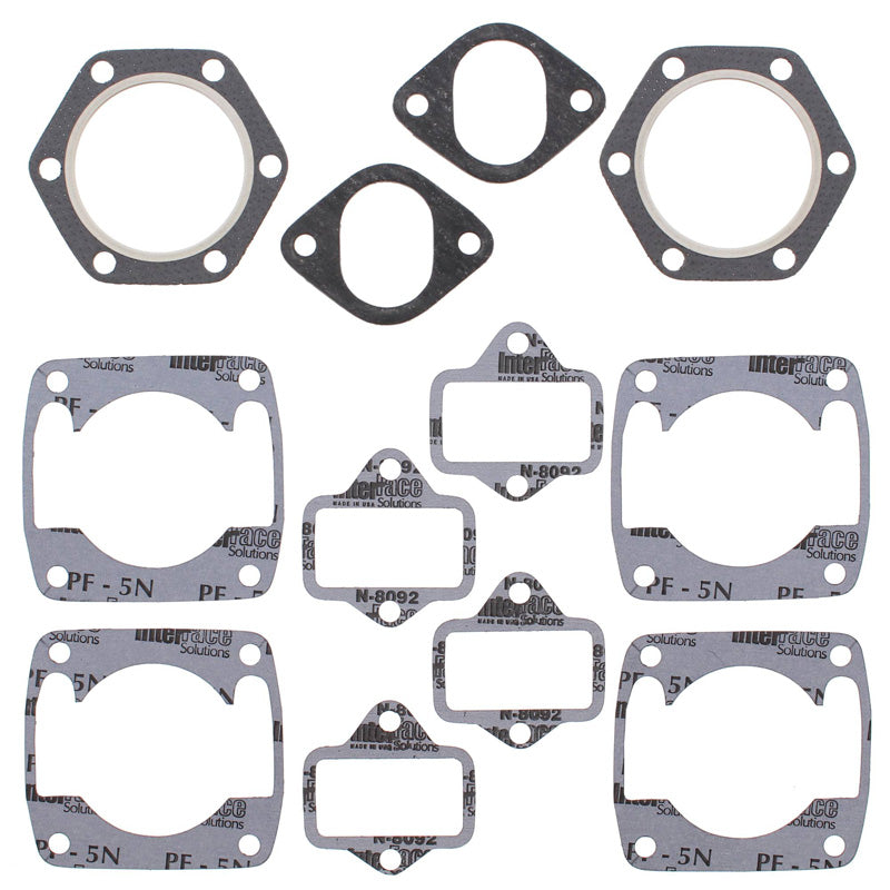 VERTEX TOP END GASKET KIT JLO 2F440/2 6 BOLT HEAD ELECTR 710106B