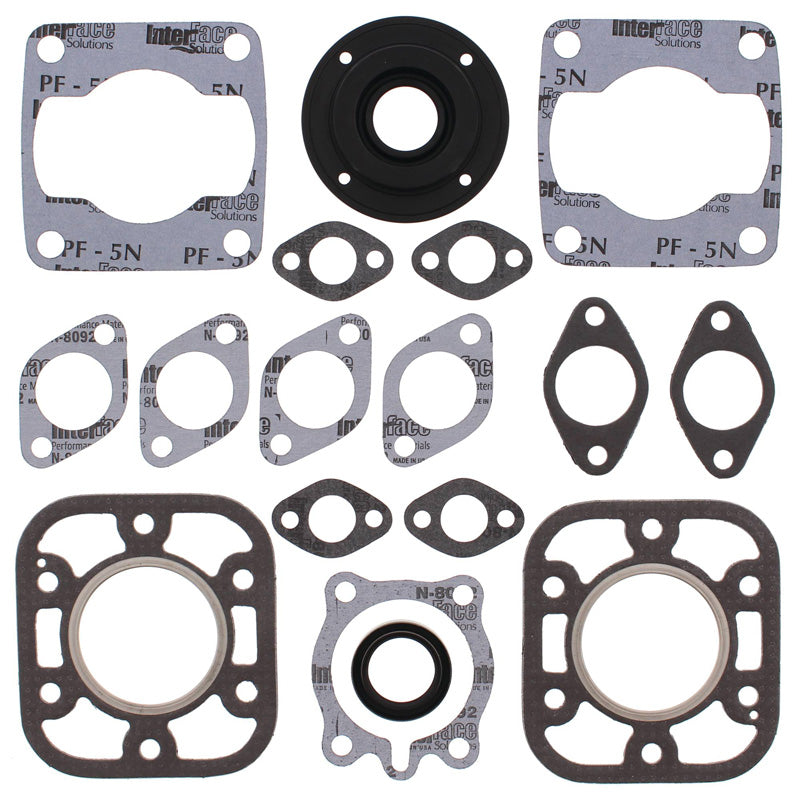VERTEX COMPLETE GASKET KIT WITH SEALS BRU 295 58MM BORE 711108B