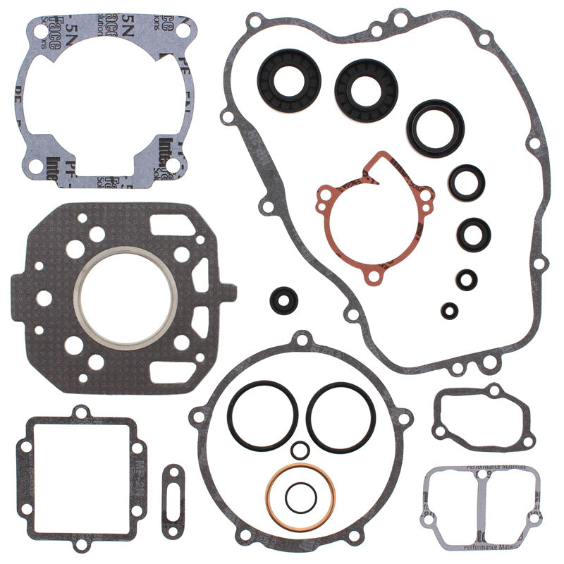 VERTEX FULL GASKET KIT W/SEALS KAWASAKI KX125 87 811421