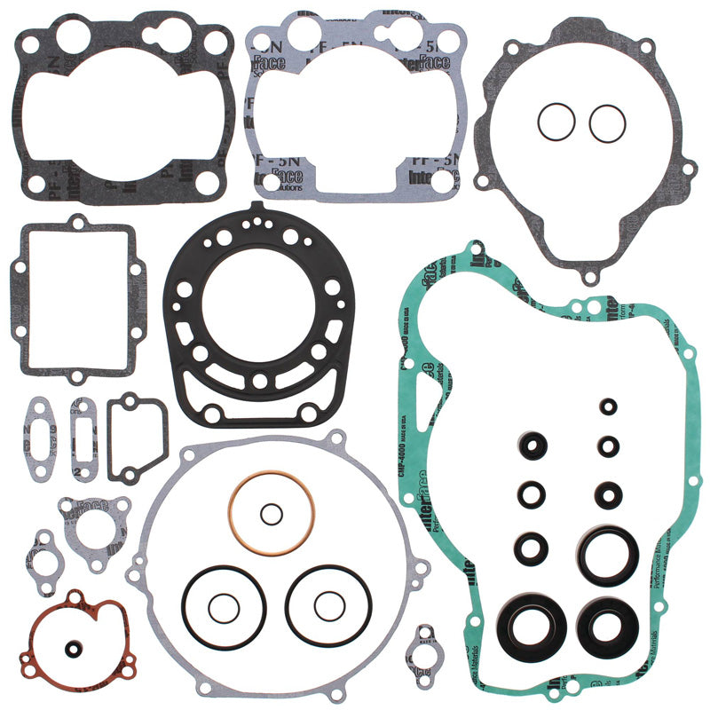VERTEX FULL GASKET KIT W/SEALS KAWASAKI KX250 92 811456